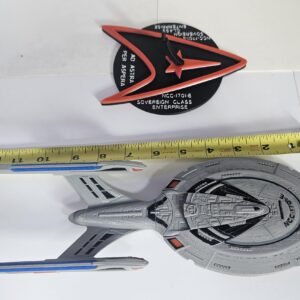 12" Iconic Star Trek Enterprise-E model with Stand - NCC 1701-E