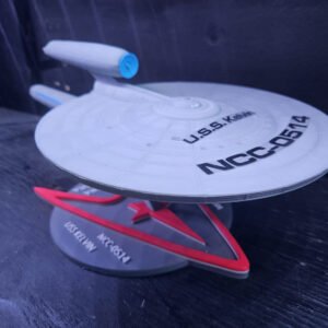 USS Kelvin NCC-0514 3D Printed Starship Display Piece with Custom Stand