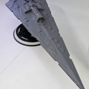 22-Inch Bellator-Class Super Star Destroyer Model with Custom Galactic Empire Display Stand